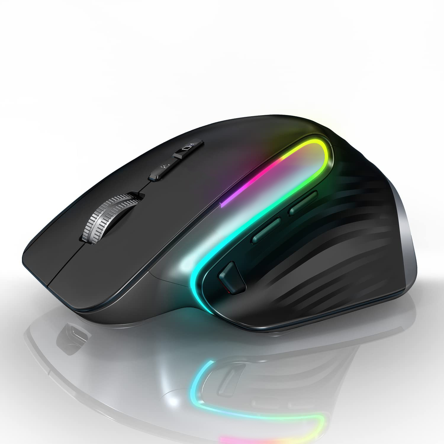 M10 Bluetooth LED Wireless Mouse Ergonomic Optical Mouse Muted 